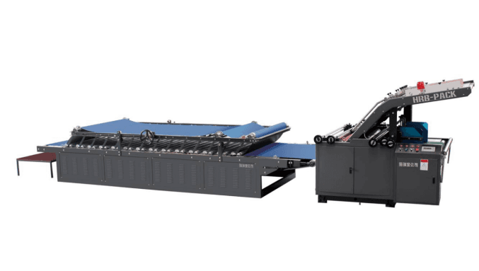semiauto carton laminator
